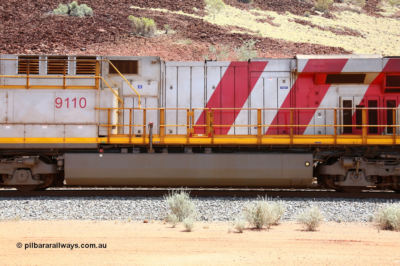 160306 1418
Green Pool, left hand side view of the hood of Rio Tinto General Electric built ES44ACi unit 9110 serial 62541. 6th March 2016. [url=https://goo.gl/maps/2nXD6ES9yUU2]View location here[/url].
Keywords: 9110;GE;ES44ACi;62541;