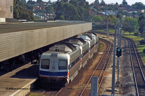208-1-19
East Perth Passenger Terminal, a four car Prospector set awaits departure time to Kalgoorlie, a WCA class is closest to the camera.
Keywords: WCA-class;Comeng-NSW;
