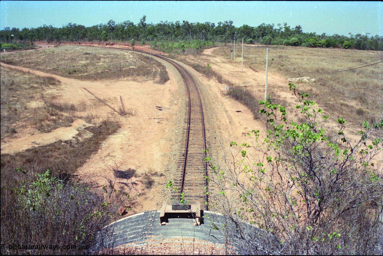 212-07
Weipa, view from the road overbridge looking towards Andoom, the township is located to the left of image.
