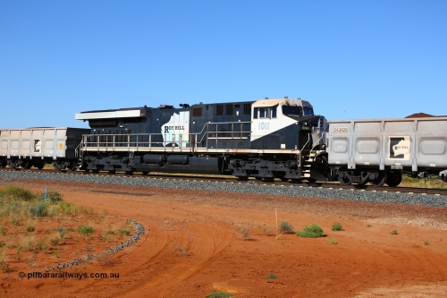 170730 0476
Boodarie, a loaded Roy Hill train crossing the Great Northern Highway grade crossing with mid-train General Electric built ES44ACi unit RHA 1011 serial 62583. 30th July 2017. [url=https://goo.gl/maps/1vWtRDuDjn22]GeoData[/url].
Keywords: RHA-class;RHA1011;GE;ES44ACi;62583;