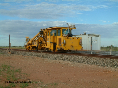 040407 072720
Goldsworthy Junction, Barclay Mowlem track tamper a Fairmont Jackson model 6700 tamper serial 153172, 7th April 2004.
Keywords: Jackson;6700;153172;track-machine;