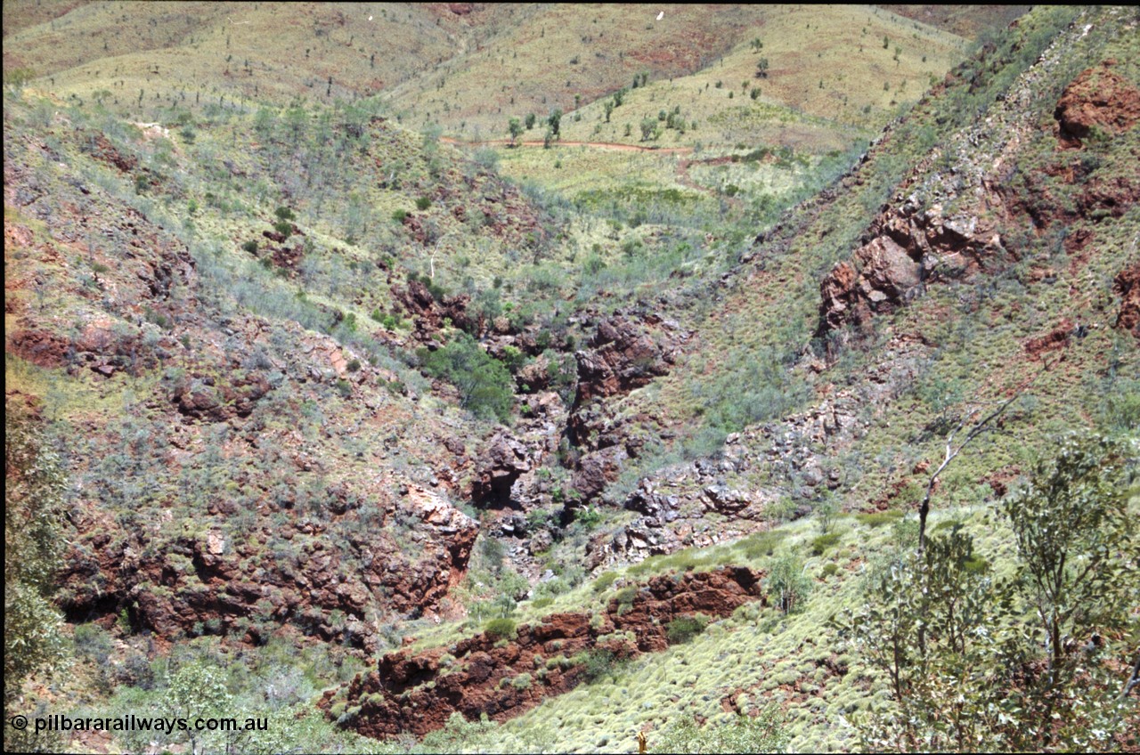 222-14
Sulphur Springs base metal area, exploration drill rig drilling, this dates from 2000-01 when Sipa Resources had the lease. Location is only approximate [url=https://goo.gl/maps/qGKeA4JH27p]GeoData[/url].
