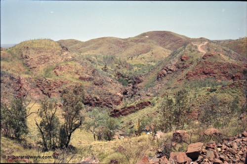 222-13
Sulphur Springs base metal area, exploration drill rig drilling, this dates from 2000-01 when Sipa Resources had the lease. Location is only approximate [url=https://goo.gl/maps/qGKeA4JH27p]GeoData[/url].
