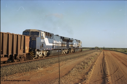 224-35
Bing siding, 6073 'Fortescue' serial 51065 a General Electric AC6000 built by GE at Erie departs south. [url=https://goo.gl/maps/KQrczNpVhAH2]GeoData[/url].
Keywords: 6073;GE;AC6000CW;51065;