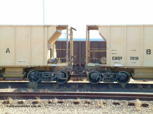 CHQY 741 040805 095714
Nelson Point, CFCLA CHQY type ballast waggon CHQY 741.
Keywords: CHQY-type;CHQY741;CFCLA;CRDX-type;BHP-ballast-waggon;
