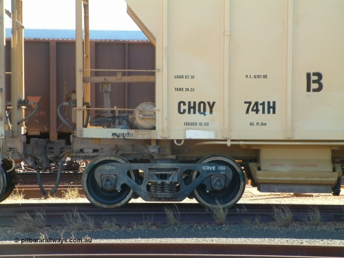 CHQY 741 040805 095721
Nelson Point, CFCLA CHQY type ballast waggon CHQY 741.
Keywords: CHQY-type;CHQY741;CFCLA;CRDX-type;BHP-ballast-waggon;