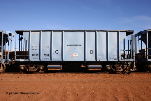 CHRY 752 050518 2105
Flash Butt yard, CFCLA hire ballast waggon CHRY type CHRY 752.
Keywords: CHRY-type;CHRY752;CFCLA;CRDX-type;BHP-ballast-waggon;
