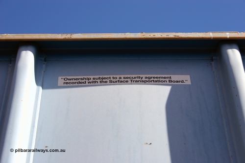 CHRY 753 050518 2137
Flash Butt yard, CFCLA hire ballast waggon CHRY type CHRY 753, STB decal.
Keywords: CHRY-type;CHRY753;CFCLA;CRDX-type;BHP-ballast-waggon;