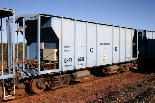 CHRY 761 050713 4100
Flash Butt yard, CFCLA hire ballast waggon CHRY class CHRY 761.
Keywords: CHRY-type;CHRY761;CFCLA;CRDX-type;BHP-ballast-waggon;