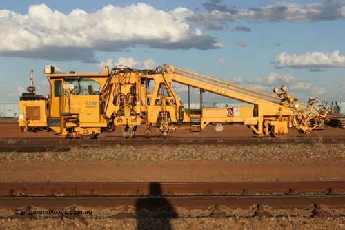 050414 0936
Flash Butt yard, Barclay Mowlem track tamper a Fairmont Jackson model 6700 tamper serial 153172. 14th April 2005.
Keywords: Jackson;6700;153172;track-machine;