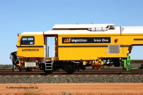 050625 3602
Mooka North, BHP's new Tamper 3 track machine a Plasser Australia 09-3X model serial M480. 25th June 2005.
Keywords: Tamper3;Plasser-Australia;09-3X;M480;track-machine;