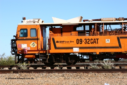 050801 4745
Flash Butt yard, BHP's Mainline Tamper 1, a Plasser Australia 09-32 CAT model tamper serial 306 built in 1986. 1st August 2005.
Keywords: Tamper1;Plasser-Australia;09-32-CAT;306;track-machine;