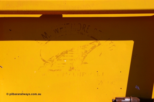 050801 4752
Flash Butt yard, Barclay Mowlem TM 21 a Plasser Australia 09-16 model tamper, shows original owner B & M Whitmore Pty Ltd. 1st August 2005.
Keywords: TM21;Plasser-Australia;09-16;track-machine;