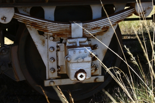 200914 7793
Pilbara Railways Historical Society, bearing journal box of the former NSWGR four wheel underframe. 14th September 2020.
