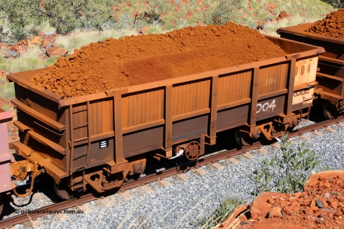 0004 180616 1856
Robe River ore waggon 004, built by Nippon Sharyo Nihon, fixed coupler handbrake side loaded view at Maitland Siding on the Deepdale line, June 16, 2018.
Keywords: 004;Nippon-Sharyo-Nihon;Robe-ore-waggon;