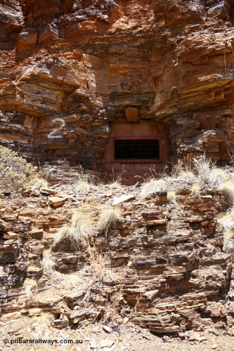 160101 9791
Wittenoom Gorge, Gorge Mine area, mine adit no. 2. Geodata: [url=https://goo.gl/maps/SER6ebm7LAB2] 22°19'28.8