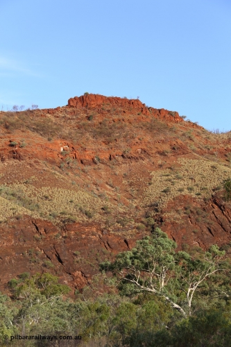 160102 9825
Wittenoom Gorge, eastern wall of gorge view, around Fifth Crossing. [url=https://goo.gl/maps/uG55Vvny2YrT4GGbA]Geodata[/url].
