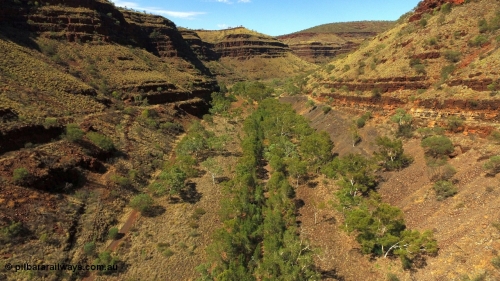 160102 DJI 0034
Wittenoom Gorge, view looking south west towards the Gorge Mine location with drive visible on both side walls. [url=https://goo.gl/maps/uf4dgdxomnXWRw5X8]Geodata[/url].
