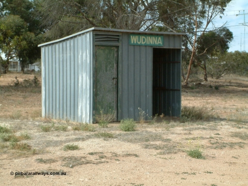 030405 132808
Wudinna, train control cabin and waiting room, elevation from north west, April 5, 2003.
