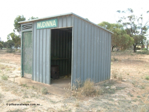 030405 132854
Wudinna, train control cabin and waiting room, elevation from south west, April 5, 2003.
