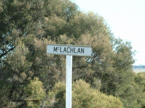 030405 153219
McLachlan, station located at the 156 km, originally opened in September 1914 and called 97 Miles till 1915, closed in August 1972, modern location signpost, April 5, 2003.
