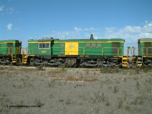 030409 140720
Wharminda, former Australian National 830 class unit 842 an AE Goodwin built ALCo DL531 model serial 84140.
Keywords: 830-class;842;AE-Goodwin;ALCo;DL531;84140;