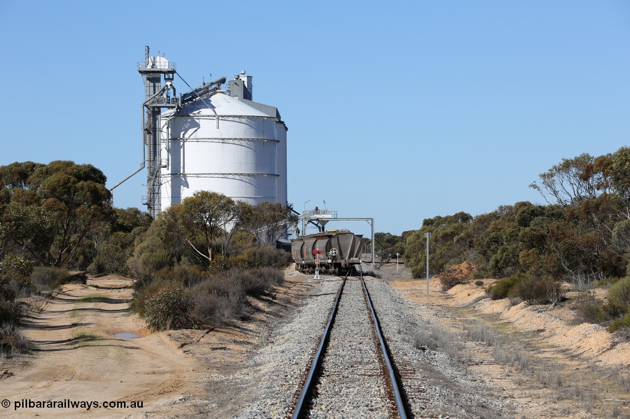 130703 0123
Murdinga, loading of grain from the Ascom out loading spout, looking south from Railway Tce. [url=https://goo.gl/maps/cY3UB7Z7a5uRhPZf9]Geo location[/url]. 3rd July 2013.
