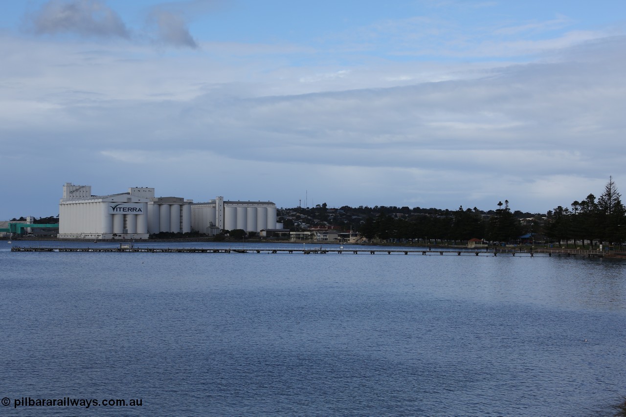 130706 0675
Port Lincoln, looking at the port silo storage facility from Bishop Street.
