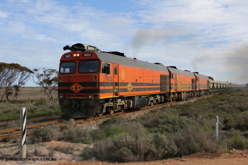 130708 0740
Charra, [url=https://goo.gl/maps/fnkK0]Charoban Rd grade crossing, 477.8 km[/url].
