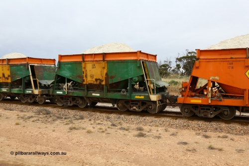 161109 1957
Moule, originally built by Kinki Sharyo as the NH type for the NAR in 1968, sent to Port Lincoln in 1978, then rebuilt and recoded ENH type in 1984, ENH 28 with hungry boards loaded with gypsum.
Keywords: ENH-type;ENH28;Kinki-Sharyo-Japan;NH-type;NH928;