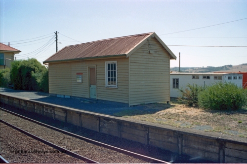 105-21
Wallan, station platform 2 waiting room, window detail with you know who��.'there's a Toad in there'.
