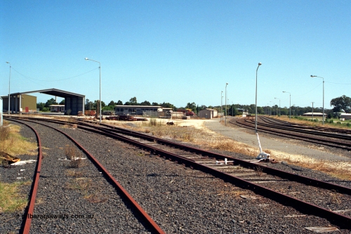 122-21
Sale station yard overview, Sale, passenger yard at right, Freightgate at left, original Stratford Junction line.
