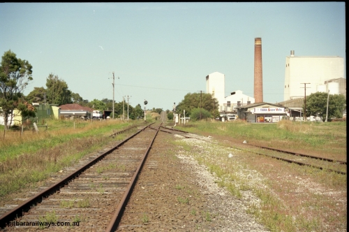 129-3-07
Toora track view, looking towards Yarram.
