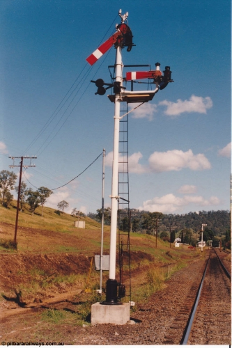 134-10
The Risk, up home arrival signal, looking south from north end of loop.
