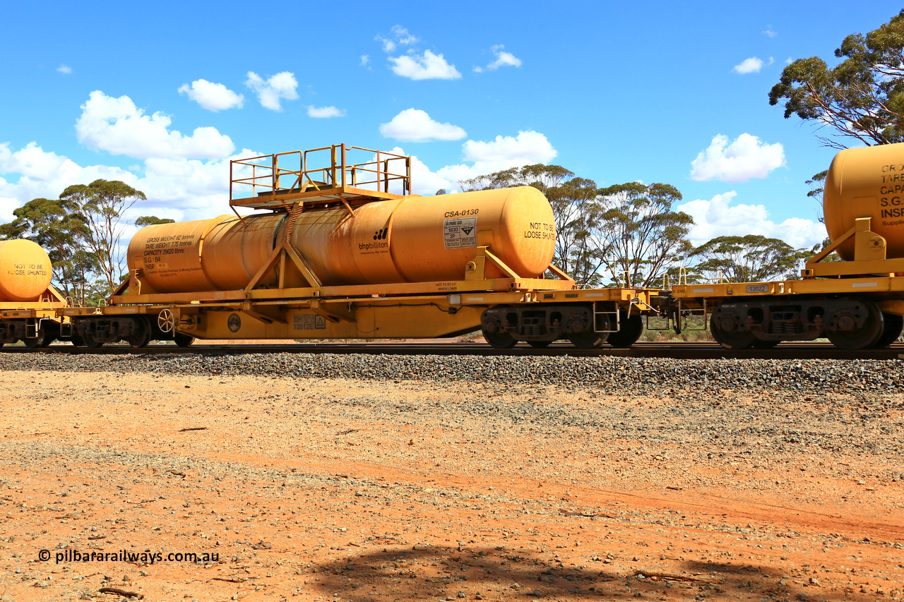 240328 3125
Hampton Ballast Siding, Watco's 5WS4 loaded acid transfer train with 57' DQHY type flat waggon built by CRRC, China in 2022 as a batch of sixty for Watco to carry the CSA acid tanks, DQHY 13012 with CSA-0130 acid tank. March 28, 2024.
Keywords: DQHY-type;DQHY13012;CRRC-China;