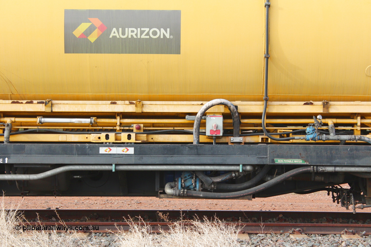 160412 IMG 7359
Parkeston, Aurizon rail grinder MMY type MMY 034, built in the USA by Loram as RG331 ~2004, imported into Australia by Queensland Rail, now Aurizon, in April 2009, detail picture. Peter Donaghy image.
Keywords: Peter-D-Image;MMY-type;MMY034;Loram-USA;RG331;rail-grinder;detail-image;