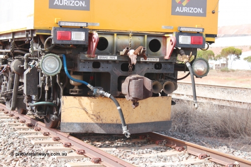 160409 IMG 7022
Parkeston, Aurizon rail grinder MMY type MMY 034, built in the USA by Loram as RG331 ~2004, imported into Australia by Queensland Rail, now Aurizon, in April 2009, detail picture. Peter Donaghy image.
Keywords: Peter-D-Image;MMY-type;MMY034;Loram-USA;RG331;rail-grinder;detail-image;