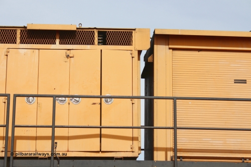 160409 IMG 7042
Parkeston, Aurizon rail grinder MMY type MMY 034, built in the USA by Loram as RG331 ~2004, imported into Australia by Queensland Rail, now Aurizon, in April 2009, detail picture. Peter Donaghy image.
Keywords: Peter-D-Image;MMY-type;MMY034;Loram-USA;RG331;rail-grinder;detail-image;