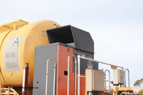 160409 IMG 7069
Parkeston, Aurizon rail grinder MMY type MMY 034, built in the USA by Loram as RG331 ~2004, imported into Australia by Queensland Rail, now Aurizon, in April 2009, detail picture. Peter Donaghy image.
Keywords: Peter-D-Image;MMY-type;MMY034;Loram-USA;RG331;rail-grinder;detail-image;