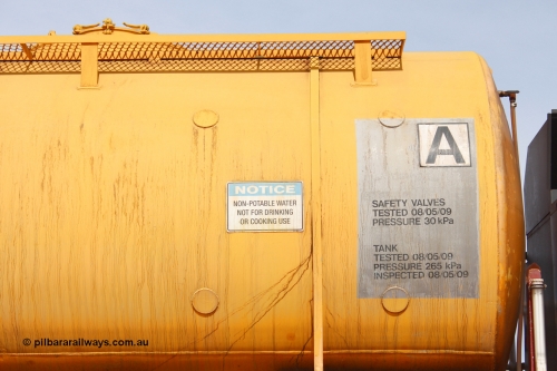 160409 IMG 7073
Parkeston, Aurizon rail grinder MMY type MMY 034, built in the USA by Loram as RG331 ~2004, imported into Australia by Queensland Rail, now Aurizon, in April 2009, detail picture. Peter Donaghy image.
Keywords: Peter-D-Image;MMY-type;MMY034;Loram-USA;RG331;rail-grinder;detail-image;