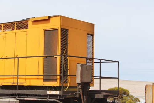 160409 IMG 7102
Parkeston, Aurizon rail grinder MMY type MMY 034, built in the USA by Loram as RG331 ~2004, imported into Australia by Queensland Rail, now Aurizon, in April 2009, detail picture. Peter Donaghy image.
Keywords: Peter-D-Image;MMY-type;MMY034;Loram-USA;RG331;rail-grinder;detail-image;