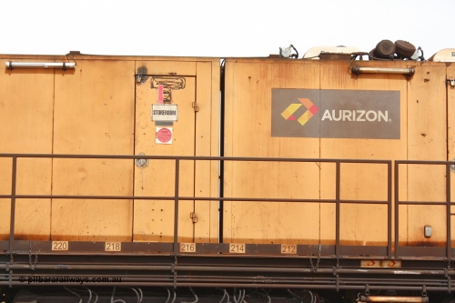 160409 IMG 7182
Parkeston, Aurizon rail grinder MMY type MMY 034, built in the USA by Loram as RG331 ~2004, imported into Australia by Queensland Rail, now Aurizon, in April 2009, detail picture. Peter Donaghy image.
Keywords: Peter-D-Image;MMY-type;MMY034;Loram-USA;RG331;rail-grinder;detail-image;