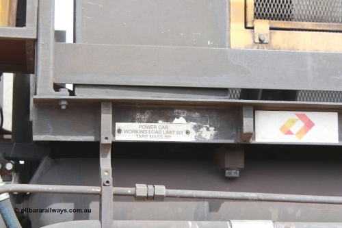 160409 IMG 7256
Parkeston, Aurizon rail grinder MMY type MMY 034, built in the USA by Loram as RG331 ~2004, imported into Australia by Queensland Rail, now Aurizon, in April 2009, detail picture. Peter Donaghy image.
Keywords: Peter-D-Image;MMY-type;MMY034;Loram-USA;RG331;rail-grinder;detail-image;