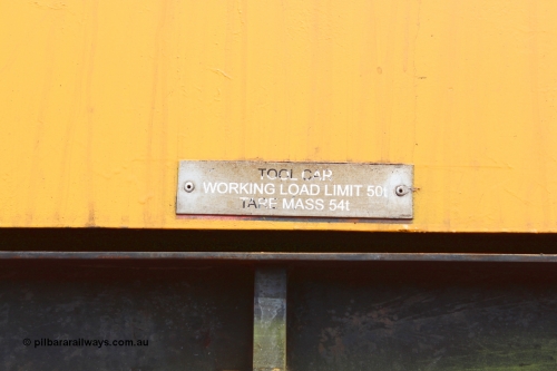 160409 IMG 7275
Parkeston, Aurizon rail grinder MMY type MMY 034, built in the USA by Loram as RG331 ~2004, imported into Australia by Queensland Rail, now Aurizon, in April 2009, detail picture. Peter Donaghy image.
Keywords: Peter-D-Image;MMY-type;MMY034;Loram-USA;RG331;rail-grinder;detail-image;