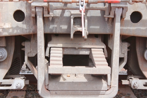 160409 IMG 7285
Parkeston, Aurizon rail grinder MMY type MMY 034, built in the USA by Loram as RG331 ~2004, imported into Australia by Queensland Rail, now Aurizon, in April 2009, detail picture. Peter Donaghy image.
Keywords: Peter-D-Image;MMY-type;MMY034;Loram-USA;RG331;rail-grinder;detail-image;