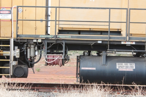 160412 IMG 7337
Parkeston, Aurizon rail grinder MMY type MMY 034, built in the USA by Loram as RG331 ~2004, imported into Australia by Queensland Rail, now Aurizon, in April 2009, detail picture. Peter Donaghy image.
Keywords: Peter-D-Image;MMY-type;MMY034;Loram-USA;RG331;rail-grinder;detail-image;