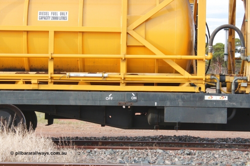 160412 IMG 7366
Parkeston, Aurizon rail grinder MMY type MMY 034, built in the USA by Loram as RG331 ~2004, imported into Australia by Queensland Rail, now Aurizon, in April 2009, detail picture. Peter Donaghy image.
Keywords: Peter-D-Image;MMY-type;MMY034;Loram-USA;RG331;rail-grinder;detail-image;