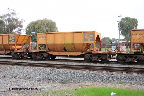 140601 4462
Woodbridge, empty Carina bound iron ore train #1035, CFCLA leased CHCH type waggon CHCH 7623 these waggons were rebuilt between 2010 and 2012 by Bluebird Rail Operations SA from former Goldsworthy Mining hopper waggons originally built by Tomlinson WA and Scotts of Ipswich Qld back in the 60's to early 80's. June 1, 2014.
Keywords: CHCH-type;CHCH7623;Bluebird-Rail-Operations-SA;2010/201-23;