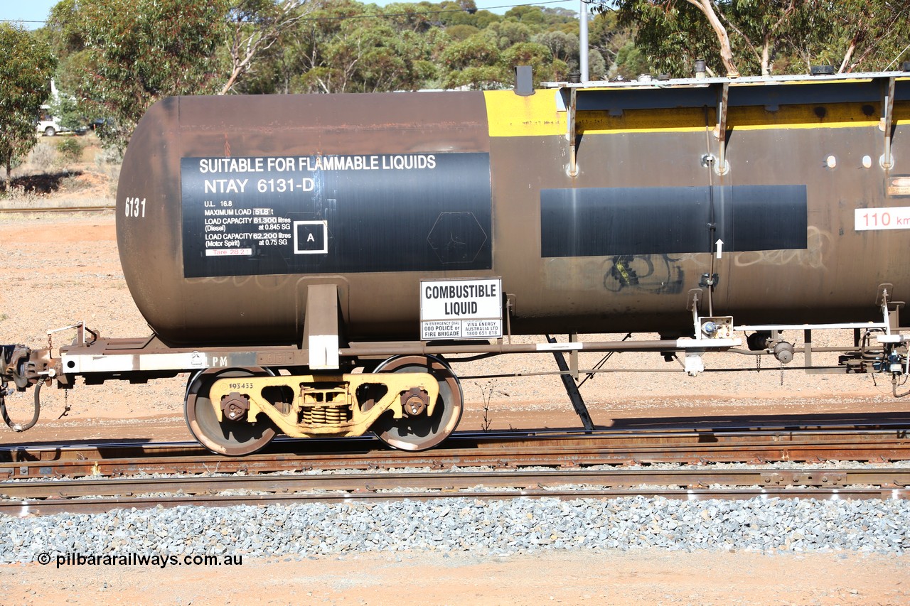 160525 4853
West Kalgoorlie, NTAY 6131 fuel tanker, originally built by Indeng Qld as an SCA tank SCA 282 for Shell NSW in 1979.
Keywords: NTAY-type;NTAY6131;Indeng-Qld;SCA-type;SCA282;NTAF-type;