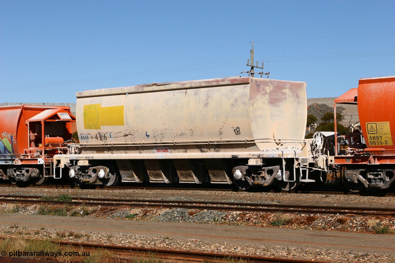 060530 4914
Parkeston, AHQF 31426 seen here in Loongana Limestone service, originally built by Goninan WA for Western Quarries as a batch of twenty coded WHA type in 1995. Purchased by Westrail in 1998.
Keywords: AHQF-type;AHQF31426;Goninan-WA;WHA-type;